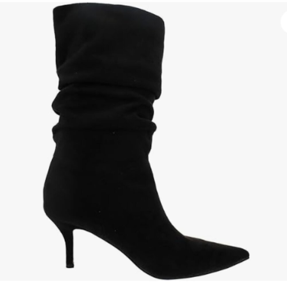 Nine West Mycki Ii Mid-Calf Boot Black 9.5 Nwt